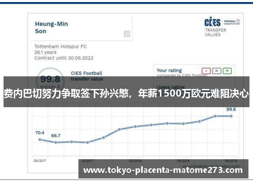 费内巴切努力争取签下孙兴慜，年薪1500万欧元难阻决心